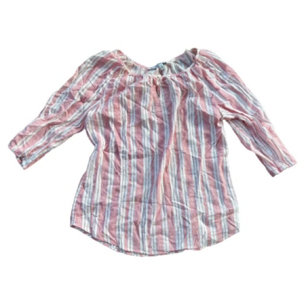 Pink and White women’s shirt M